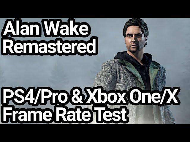 Alan Wake Remastered [PS4/PS5/XOne/XSX/PC] NVIDIA DLSS Comparison [4K] 