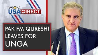 WION-USA Direct: Pakistan FM Shah Mahmood Qureshi left For UNGA | Latest World English News | WION