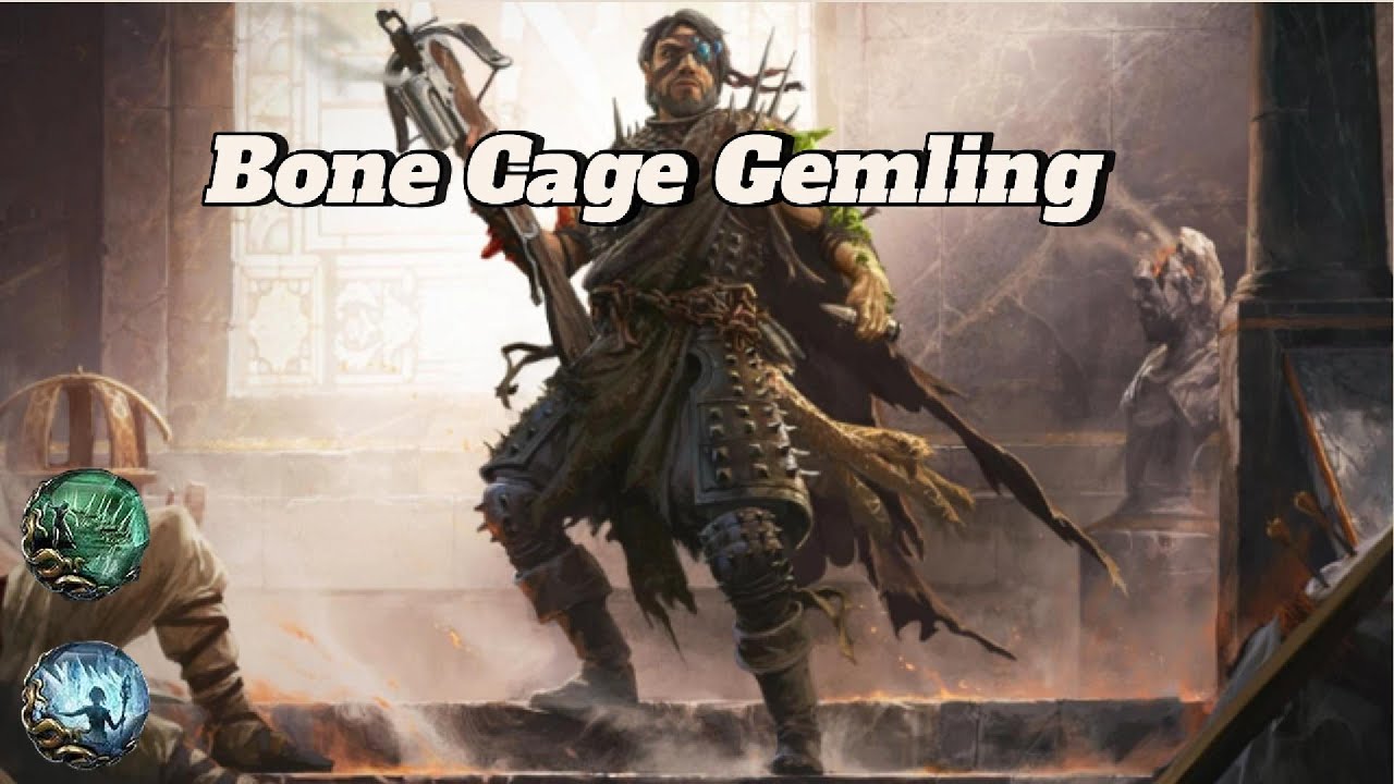 POE 2 Gemling - Bone Cage + Frost Wall Combo with 57% Deli (Bluff)