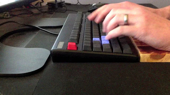 Realforce 87u 55g typing