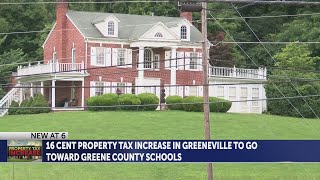 16 cent property tax increase in Greeneville to go towards Greene County Schools