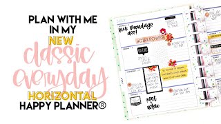 PLAN WITH ME in my HORIZONTAL ‘WANDERLUST’ Happy Planner®️ July 8-14