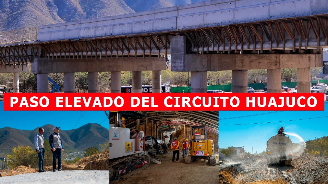Paso Elevado Vehicular de Circuito Vial El Huajuco