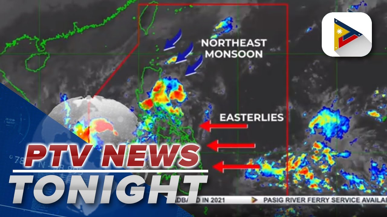 PTV INFO WEATHER: Easterlies brings rain to Metro Manila