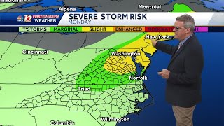 WATCH: Stormy pattern continues