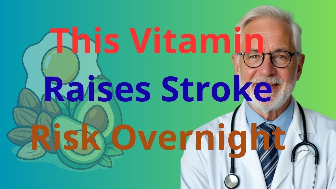 This Vitamin Raises Stroke Risk Overnight