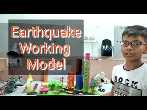 || Impressive Earthquake model for class 7th by Shashvat singla ||By|| Kalsi Robotics Ropar ||