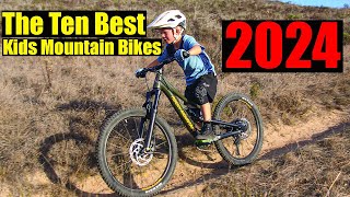 The Ten Best Kids Mountain Bikes for 2024