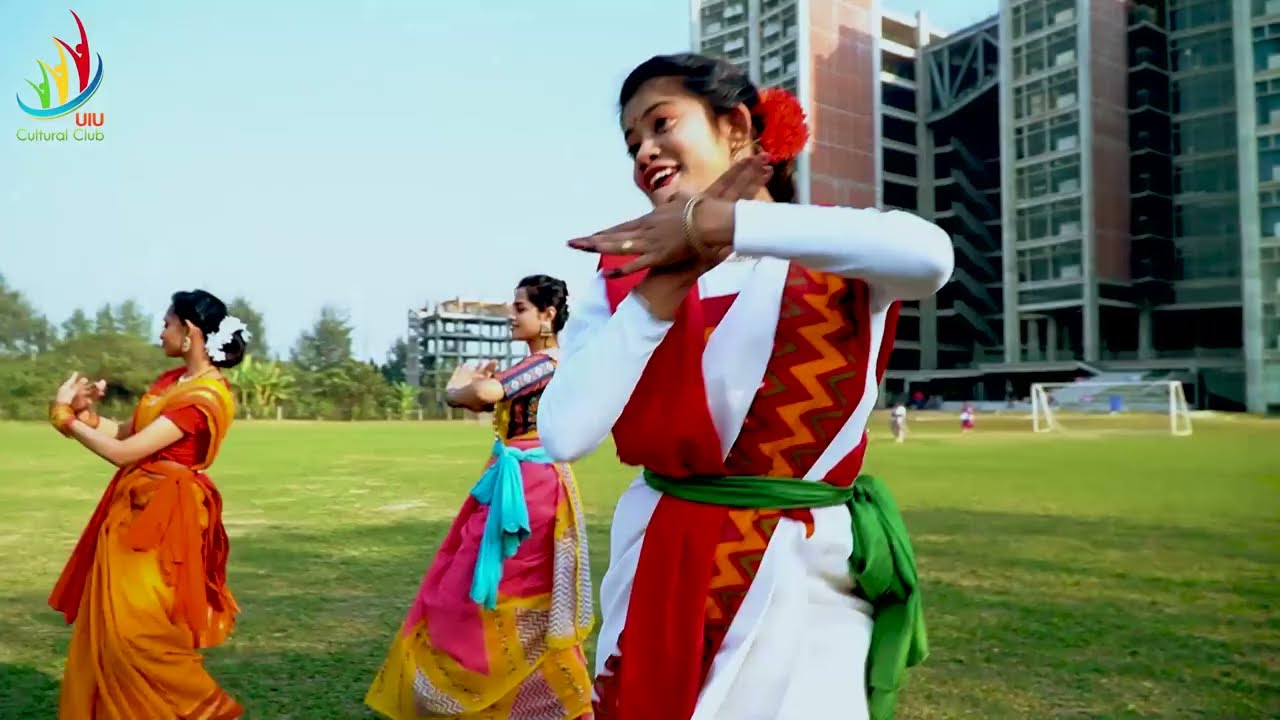 পহেলা ফাল্গুনের নৃত্য | UIU Cultural Club | Bangla Folk Song