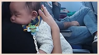 生後三か月の赤ちゃんが初めて飛行機に乗ったらどうなるの？