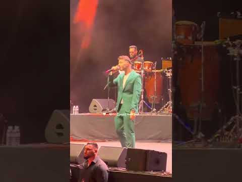 شاهد اول مرة يغني اغنية كيفو الشامي على مسرح في حفلة في ألمانيا