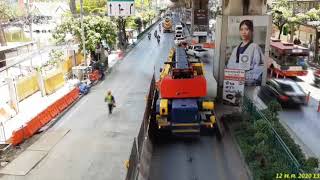 20200512 l ch 29+770 l footbridge 2 l UNDERPINNING l ORANGE LINE