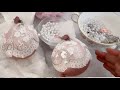 DIY Shabby Chic Christmas Ornaments Christmas Baubles