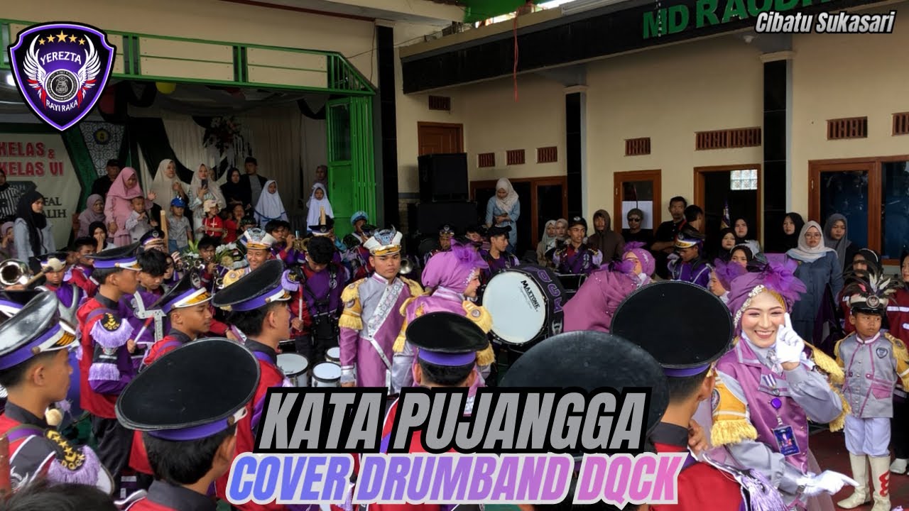 KATA PUJANGGA cover drumband DQCK || Cibatu Sukasari #kanghajistudio 