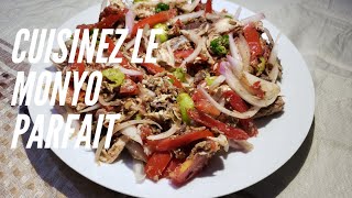 RECETTE DE MONYO CRU|DÉLICIEUX MONYO AFRICAIN|CUISINEZ CE MET EN 30MIN|@lebongout_chez_soi