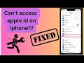 How to Fix Apple ID Access Issues on iPhone – Quick & Easy Solution!