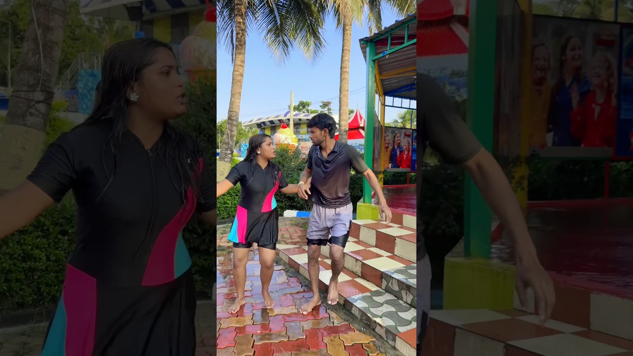 জল আমাকে দেখে ভয় পায় 😏… #comedy #funny #ytshorts #shorts