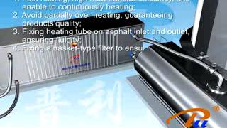 Movable asphalt heating device