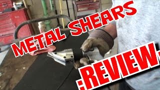 Harbor Freight Metal Shear Review-GOOD OR BAD?