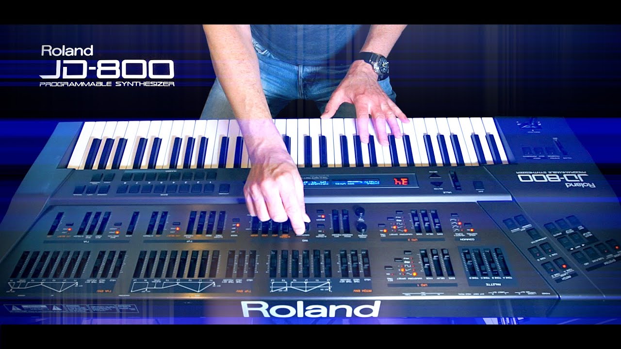 Roland Jd 800 A Classic Legendary Synth Youtube