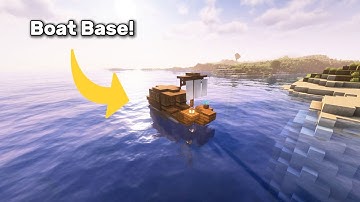 Minecraft: How to Build a Simple Starter Boat House
