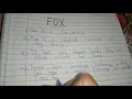10  lines on fox in english  short essay on fox  treyankush learning
