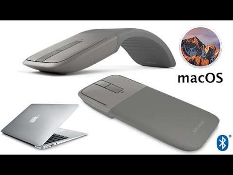 Microsoft ARC Touch bluetooth mouse for MACBOOK PRO macOS Sierra
