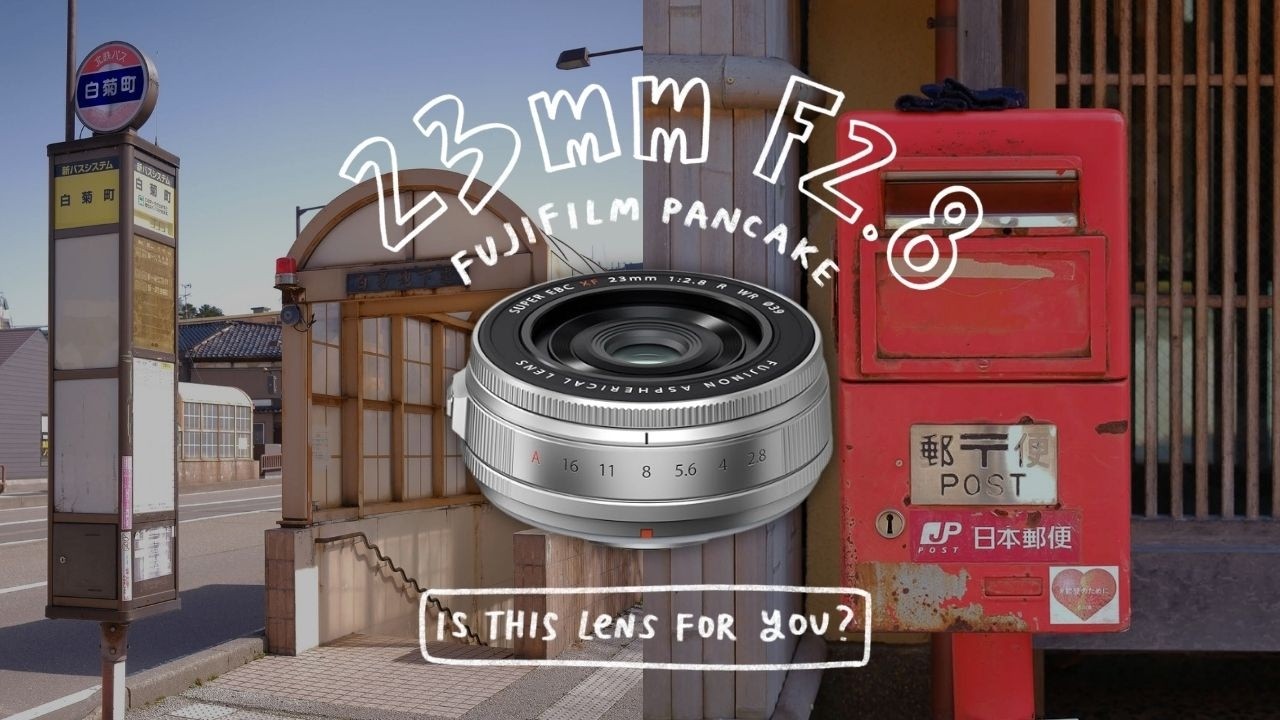 バンビ8 only Fujifilm 23mm F2.8 Pancake Lens Non-Technical Review | Is this