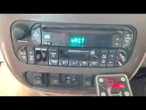 problème autoradio PT cruiser(message wait)# allumage (décodage) auto radio sans code