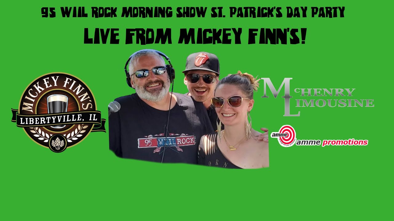 95 WIIL ROCK Morning Show 18th Annual St. Patrick's Day Party! YouTube