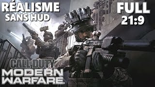 DIFFICULTÉ MAX: RÉALISME (SANS HUD) CAMPAGNE SOLO COMPLÈTE: CALL OF DUTY MODERN WARFARE 2019 21:9
