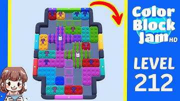 Color Block Jam Level 212 Solution Walkthrough