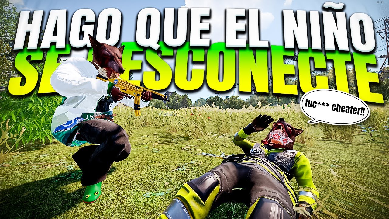 HAGO que un NIÑO RUSO se DESCONECTE - RUST - Gameplay español