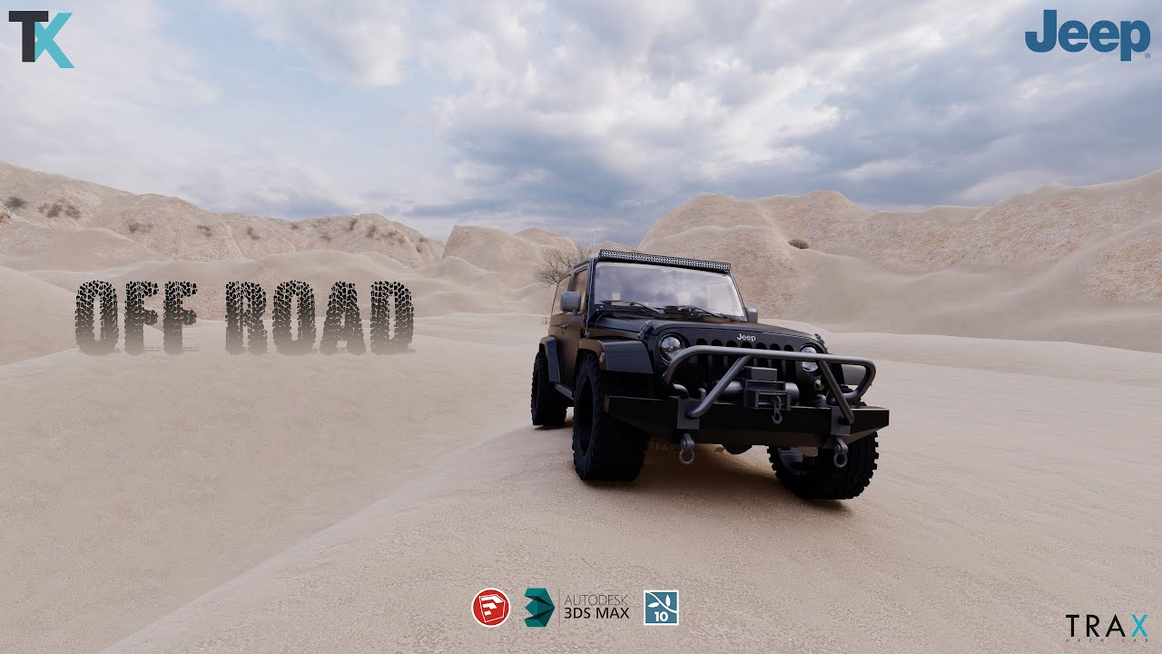 Jeep Wrangler Rubicon | Lumion Cinematic Animation | Trax Arch Lab