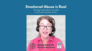 Emotional Abuse Is Real | The Life-Saving Divorce