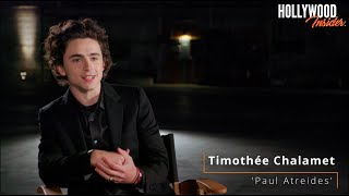 Timothee Chalamet Spills Secrets during In Depth Scoop Interview on 'Dune Part Two'