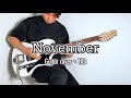 THE NOVEMBERS - November (Guitar cover)