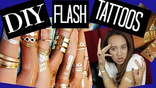 DIY FLASH TATTOOS - Pinterest Test - Maddie Ryles