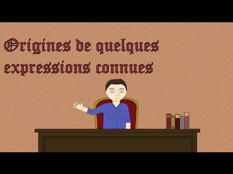Vidéo: L'expression idiomatique et son origine