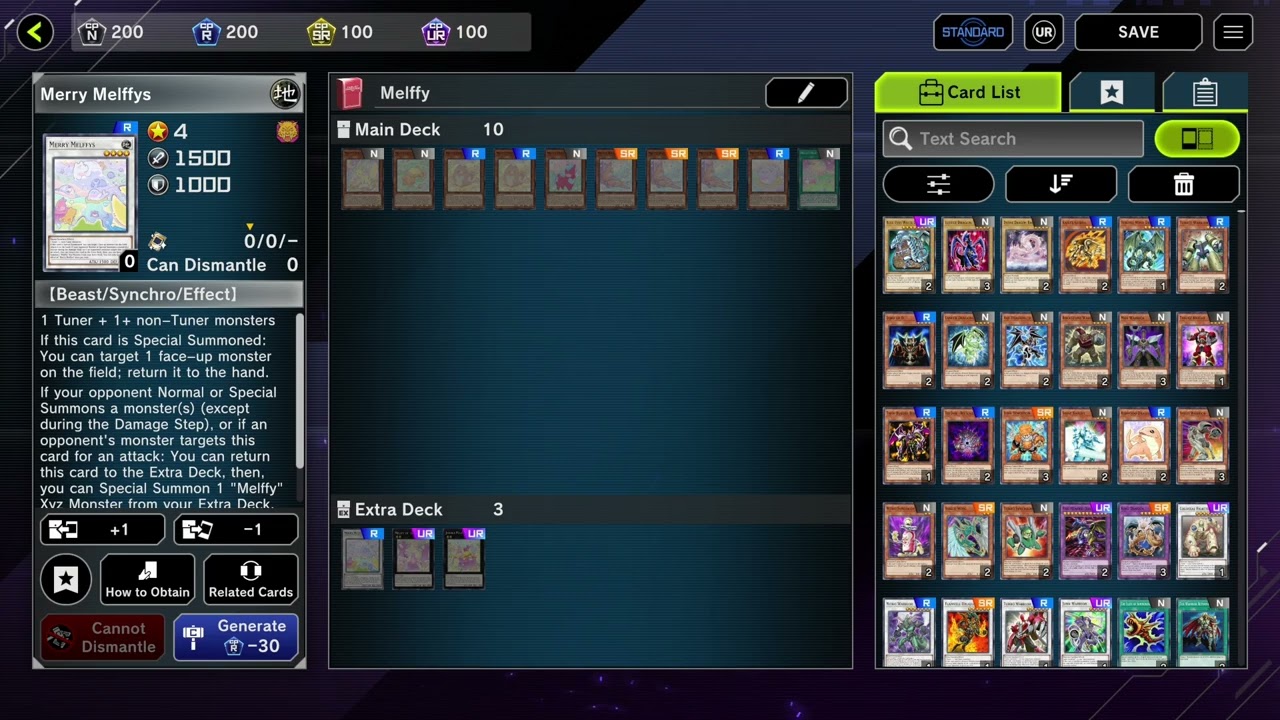 yugioh melffy deck Melffy Deck Core  Genesis TCG