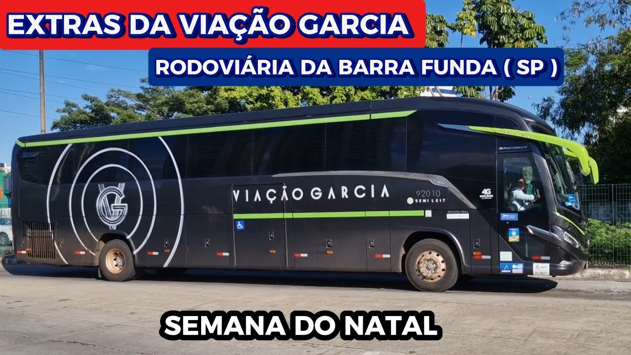GRANDE MOVIMENTO DE ÔNIBUS NA RODOVIÁRIA DA BARRA FUNDA ( SP ) - FIM DE ANO 