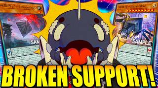 NEW ENNEACRAFT SUPPORT IS ACTUALLY BROKEN?! | Yu-Gi-Oh!
