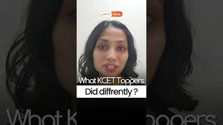 KCET 2026 Results OUT 🏆 What Toppers Did Differently | Swathi Mam #shorts