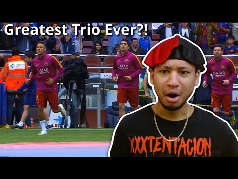 AMERICAN REACTS TO 10 Times The MSN Trio Impressed The World ► Messi - Suárez - Neymar