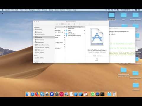 Xcode प्रोजेक्ट में पॉड कैसे जोड़ें || CocoaPods स्थापित करें