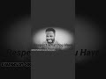 Respect What You Have.