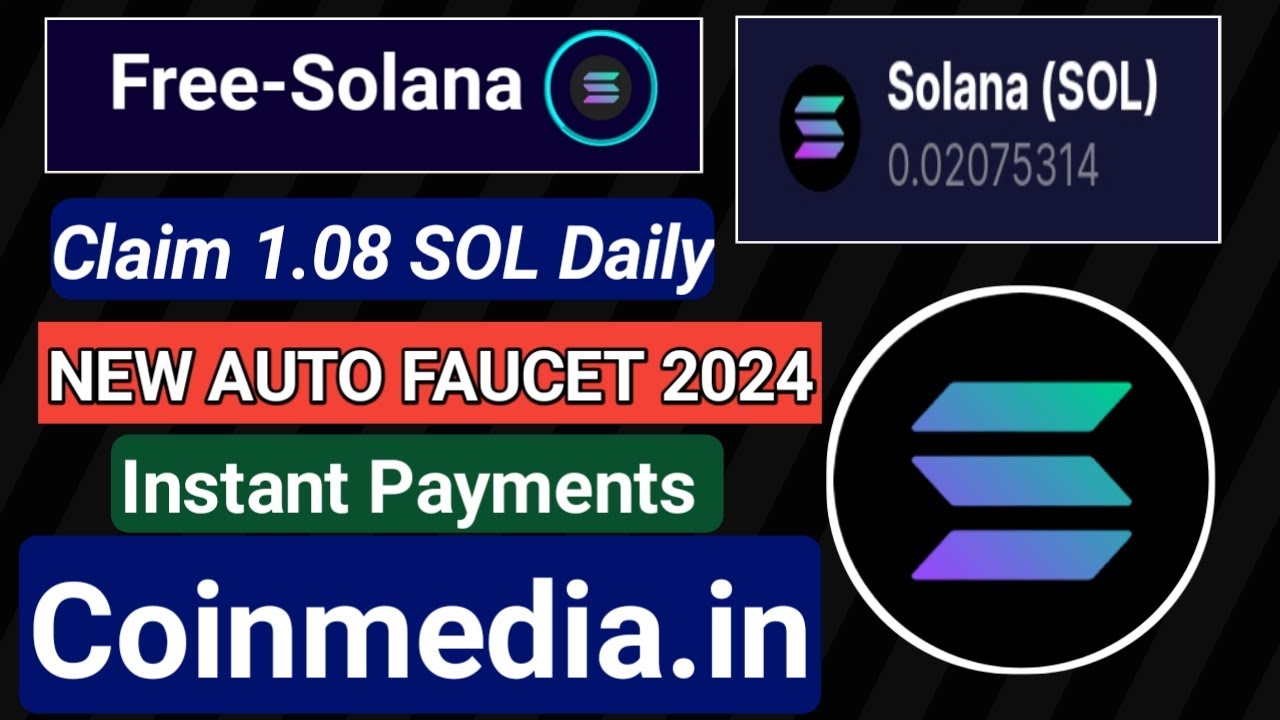High Paying Solana Faucet | Free Solana | 1.08 SOL FREE ||NEW AUTO ...