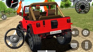New Indian Cars Simulator 2026: Maruti GYPSY Driving Gadi Wala Game Car Game Android Gameplay screenshot 1
