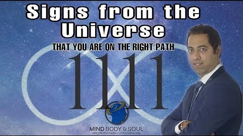 Signs from the Universe that You are on the Right Path