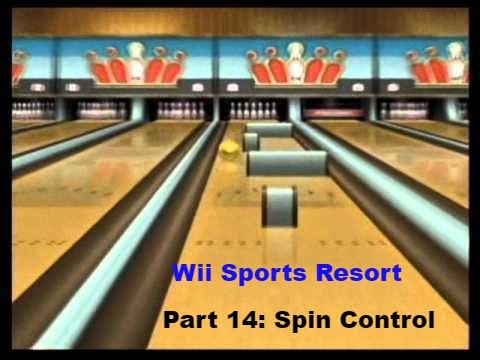 wii sports resort bowling spin control